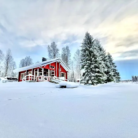 Lapin Villa Hiisi Joen Rannalla Ranua Exterior foto