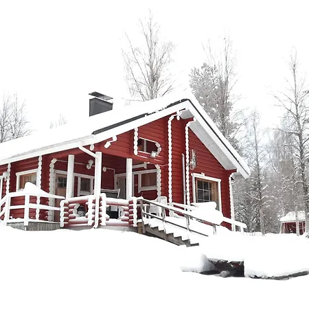 Lapin Villa Hiisi Joen Rannalla Ranua Exterior foto