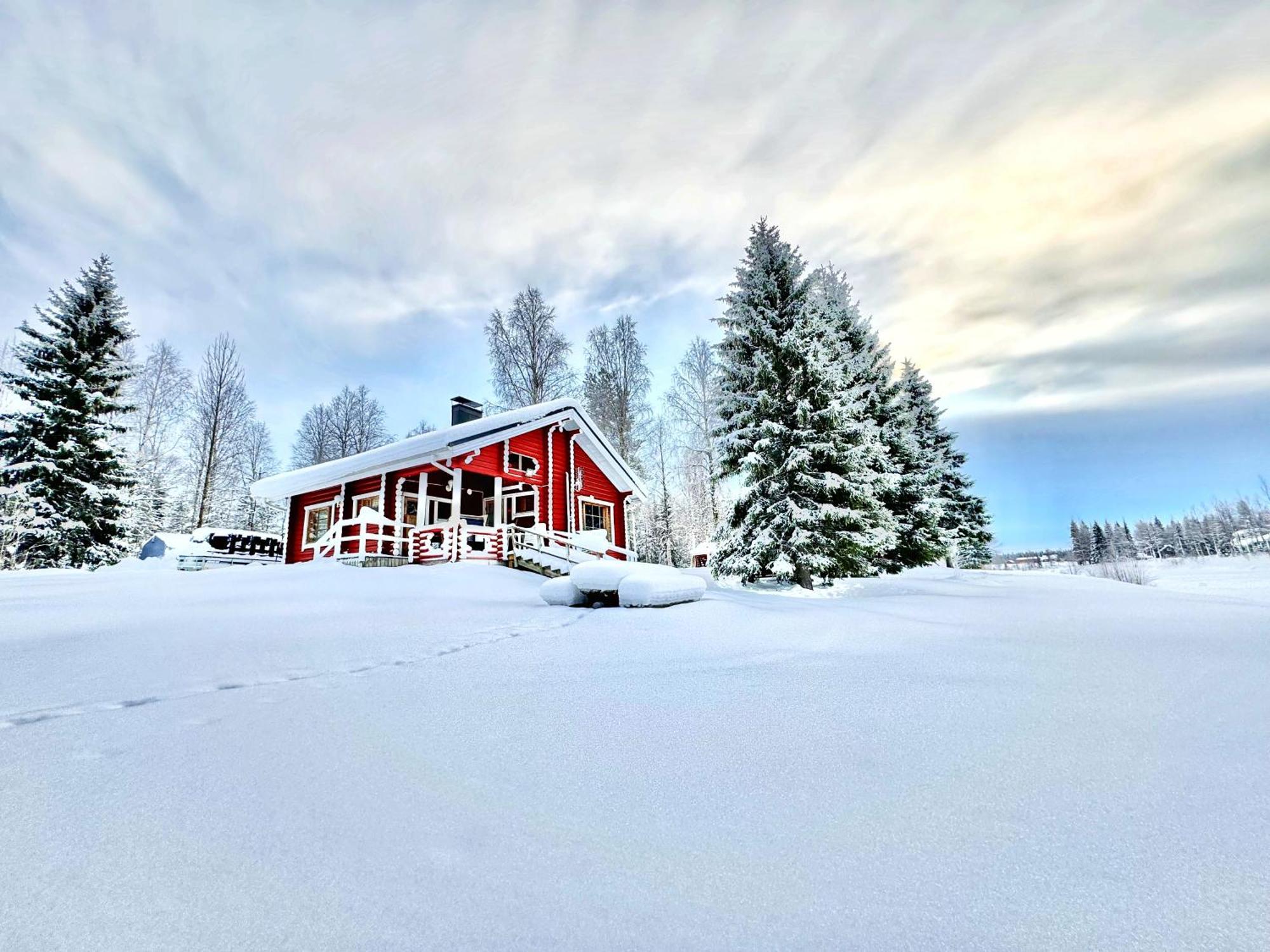 Lapin Hiisi Joen Rannalla Chalet Ranua