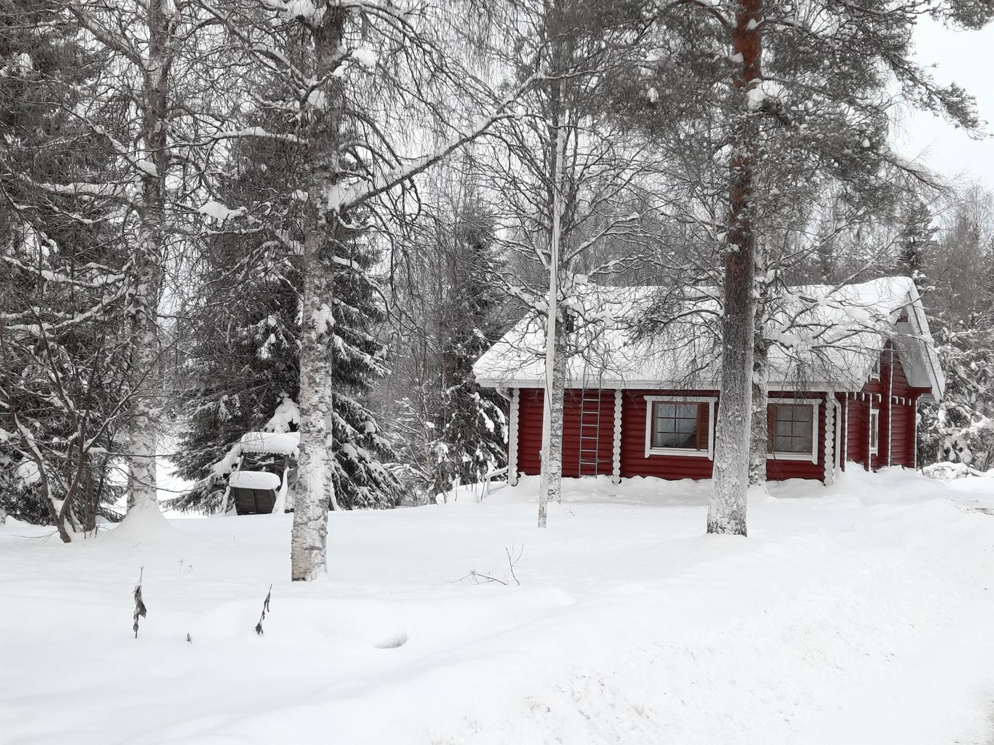 Lapin Hiisi Joen Rannalla Chalet Ranua