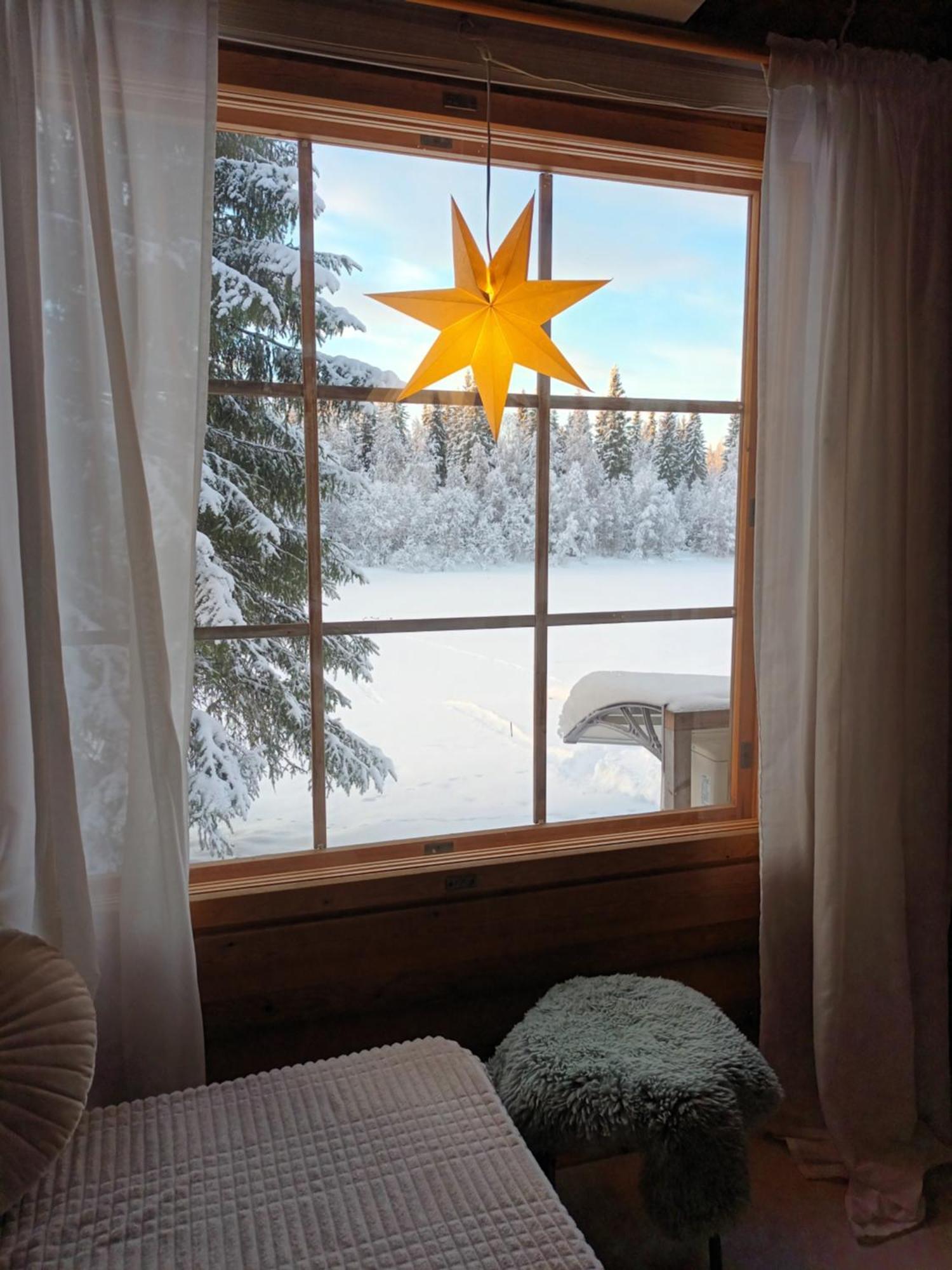 Chalet Lapin Hiisi Joen Rannalla